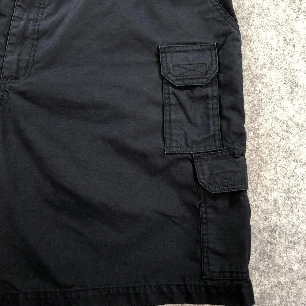5.11 Tactical Series Mens Cargo Shorts US 44 Black Polyester Ripstop Utility